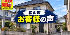 松山市の屋根・外壁塗装施工イメージ｜外壁05-70A・屋根ナスコン