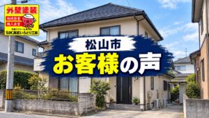 松山市の屋根・外壁塗装施工イメージ｜外壁05-70A・屋根ナスコン