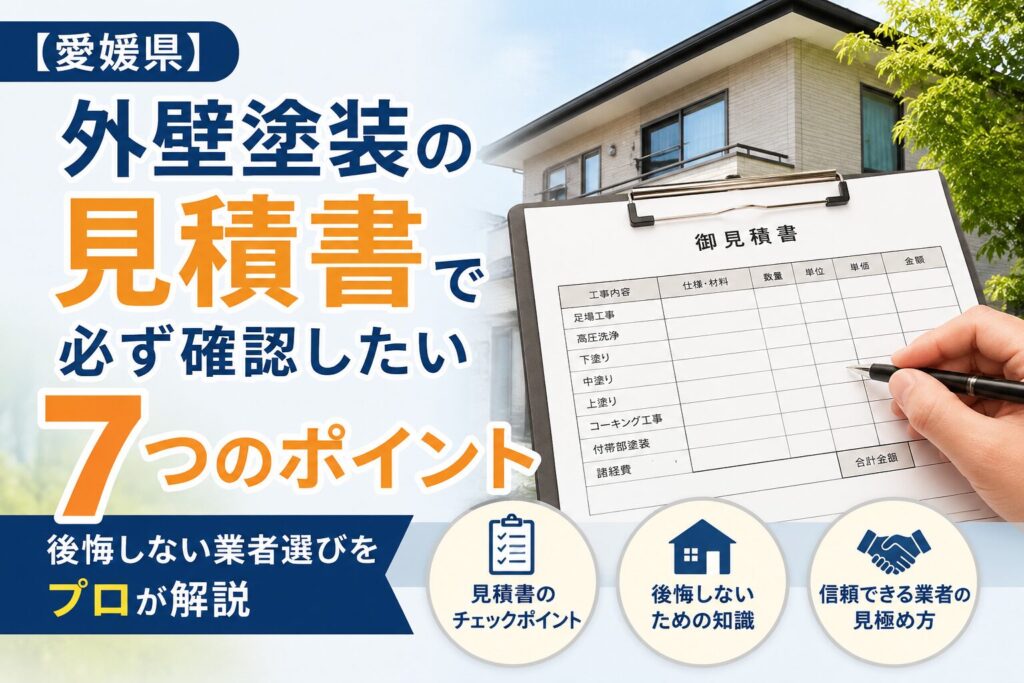 外壁塗装見積書